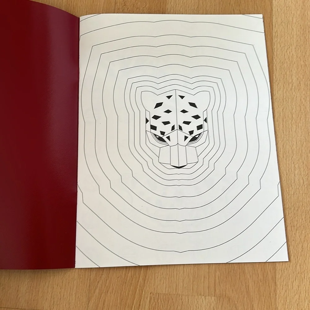 Cartier shopping bag, receipt holder, perfume samples and coloring book - Picture 12 of 16